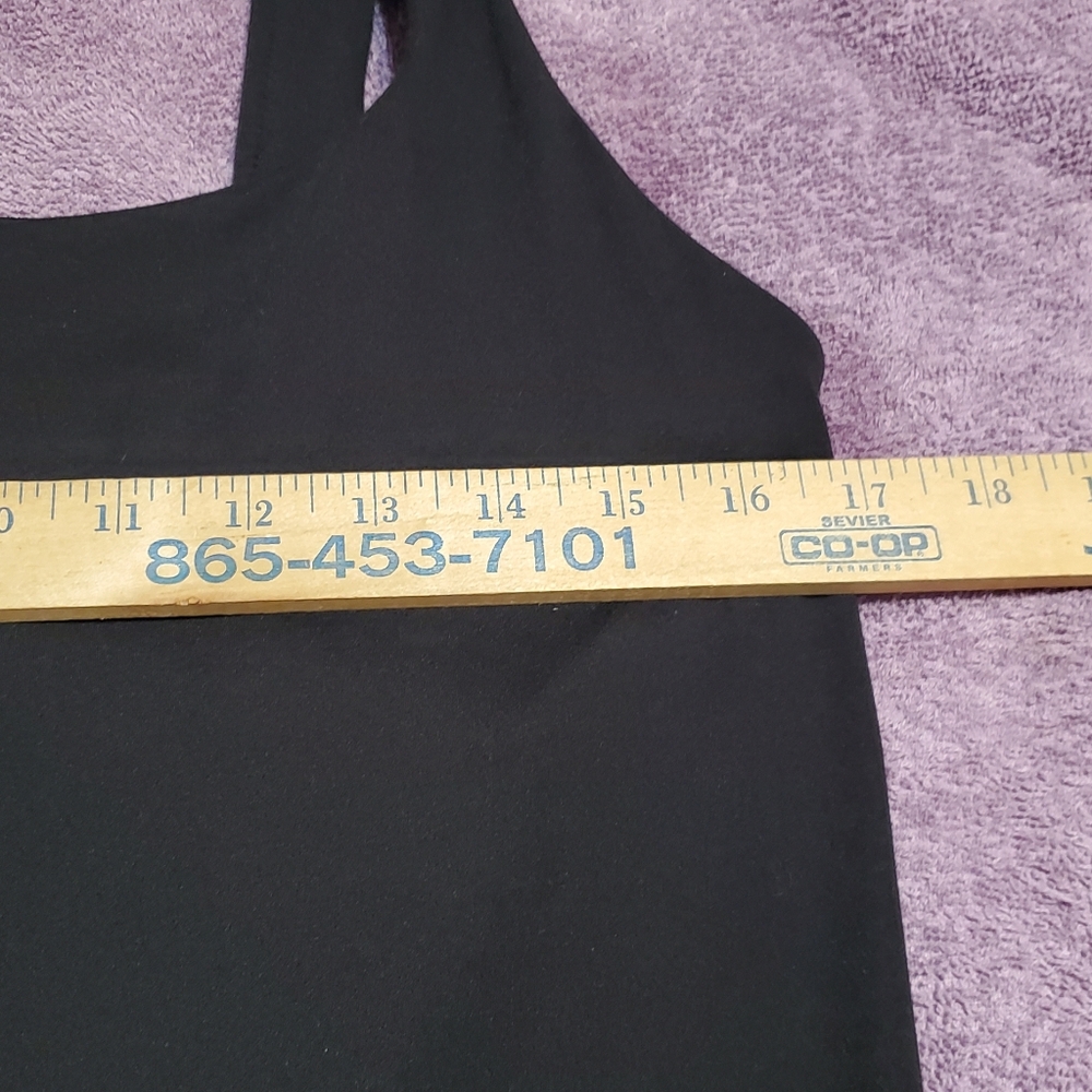 Aerie Black Mini Dress Pleated Bottom Half And Built In Shorts Underneath Sz XL - Picture 6 of 8